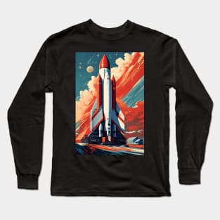 Soviet rocket ship Long Sleeve T-Shirt